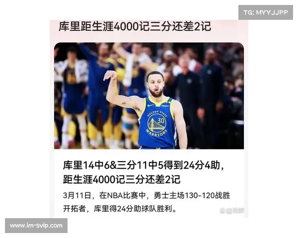 勇士队再赢强敌，库里引领全队